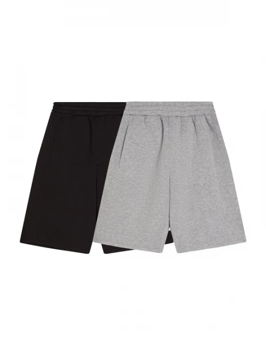 Obrázek produktu Bershka Kalhoty šedý melír / černá