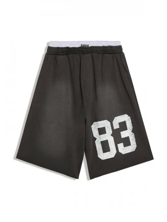 Obrázek produktu Bershka Kalhoty světle šedá / černá