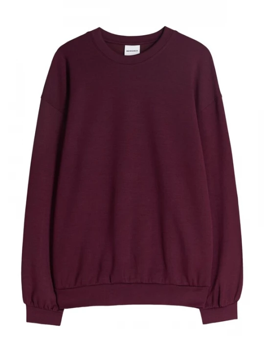 Obrázek produktu Bershka Mikina burgundská červeň