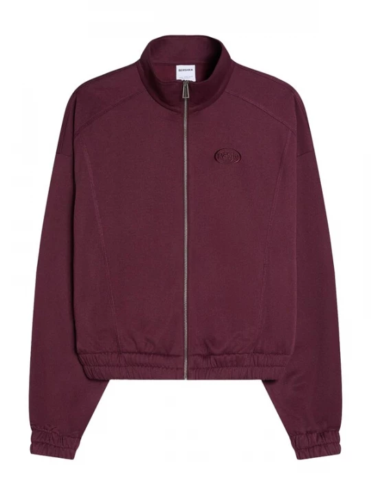 Obrázek produktu Bershka Mikina burgundská červeň