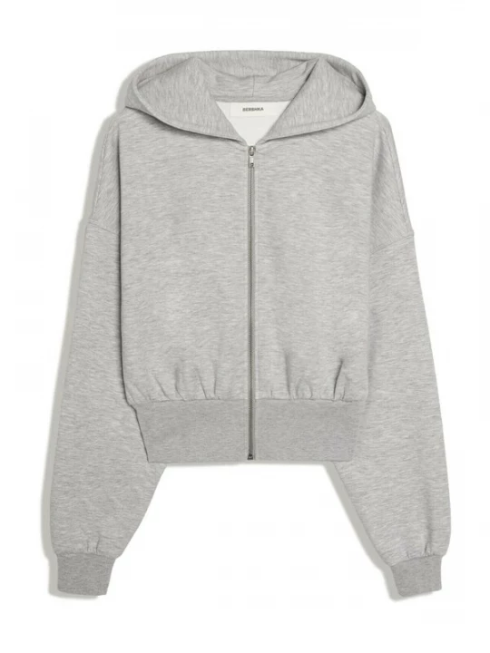 Obrázek produktu Bershka Mikina šedý melír