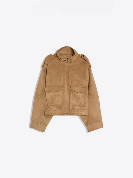 Obrázek produktu Bershka Přechodná bunda světle hnědá