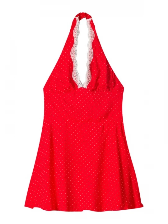Obrázek produktu Bershka Šaty červená / bílá