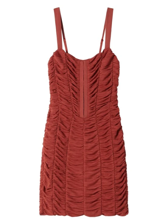 Obrázek produktu Bershka Šaty merlot