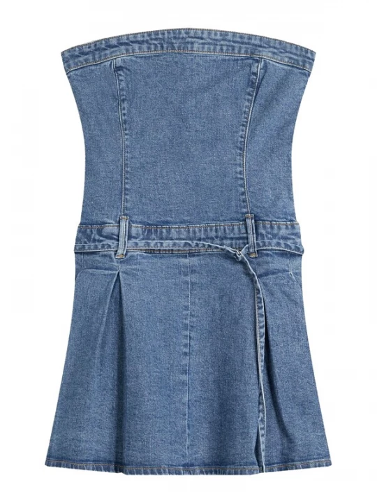 Obrázek produktu Bershka Šaty modrá džínovina