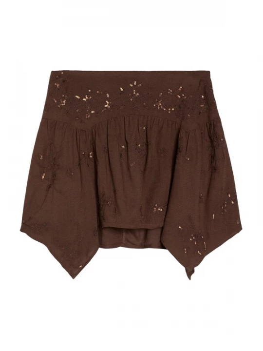 Obrázek produktu Bershka Sukně hnědá