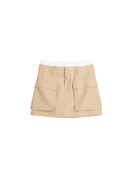 Obrázek produktu Bershka Sukně světle hnědá