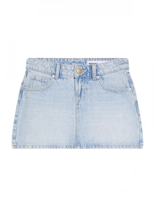 Obrázek produktu Bershka Sukně světlemodrá