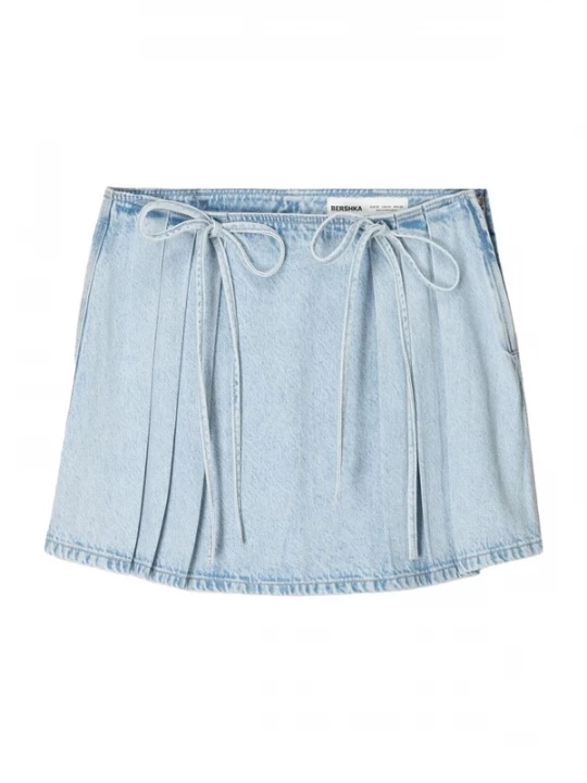 Obrázek produktu Bershka Sukně světlemodrá