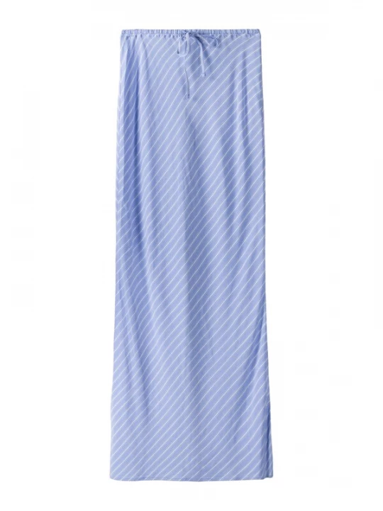 Obrázek produktu Bershka Sukně světlemodrá / bílá