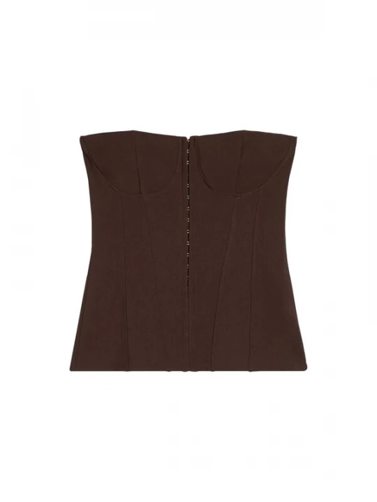 Obrázek produktu Bershka Top čokoládová