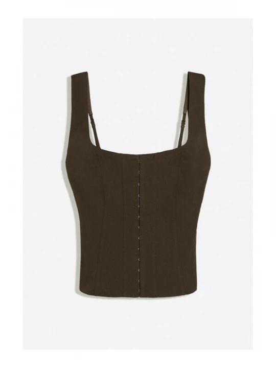 Obrázek produktu Bershka Top hnědá