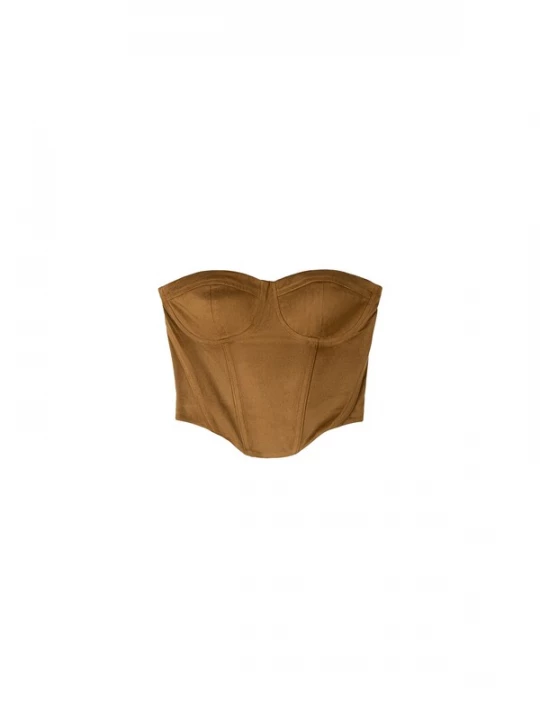Obrázek produktu Bershka Top velbloudí