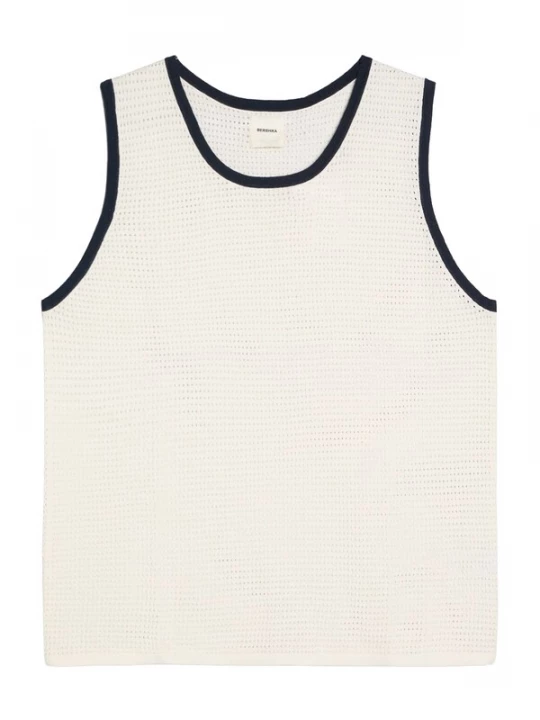 Obrázek produktu Bershka Tričko černá / barva bílé vlny