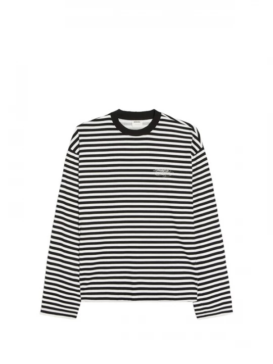 Obrázek produktu Bershka Tričko černá / bílá