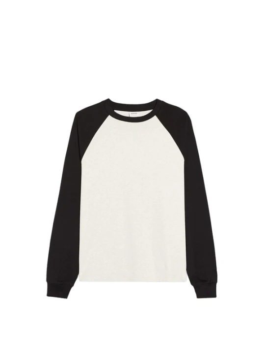 Obrázek produktu Bershka Tričko černá / bílá