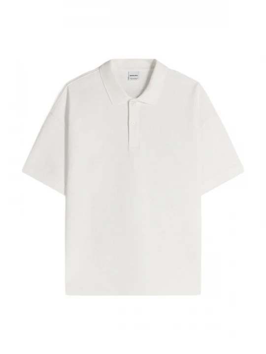 Obrázek produktu Bershka Tričko 'INTERLOCK' offwhite