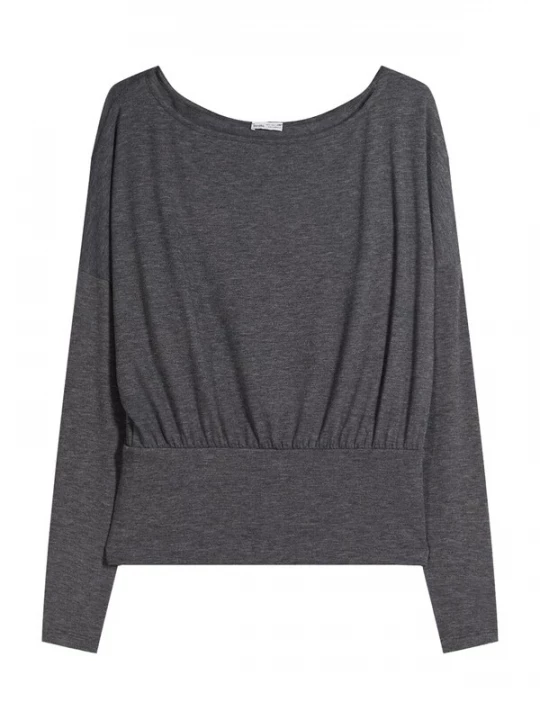 Obrázek produktu Bershka Tričko tmavě šedá