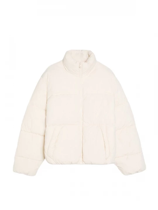 Obrázek produktu Bershka Zimní bunda krémová