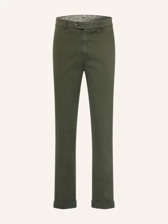 Obrázek produktu Berwich Chino Kalhoty Yretrolong Slim Fit olivová