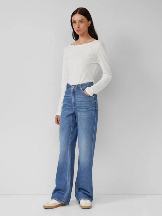 Obrázek produktu Beth Boyfriend / Relaxed Fit / Mid Rise / Straight Leg s.Oliver modrá