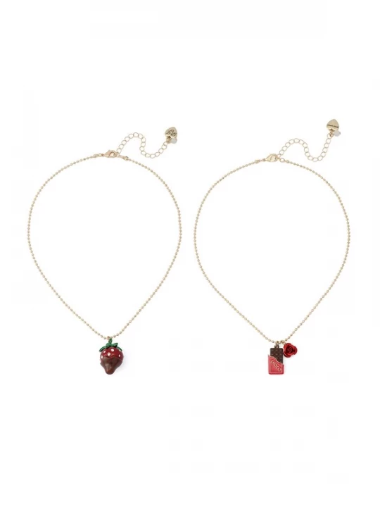 Obrázek produktu Betsey Johnson Sada šperků 'Love Spell' čokoládová / zlatá / tmavě zelená / červená