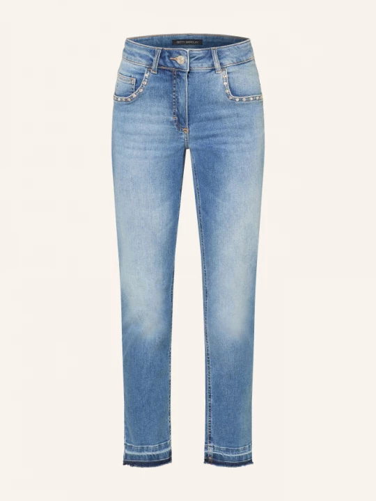 Obrázek produktu Betty Barclay Skinny Džíny S Ozdobnými Kamínky 8619 middle blue denim