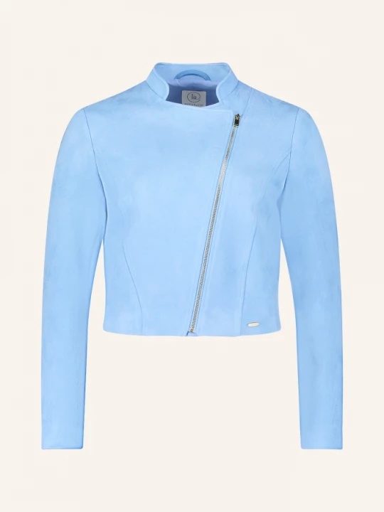 Obrázek produktu Betty&Co Cropped Bunda V Koženém Vzhledu tmavě modrá Betty & Co