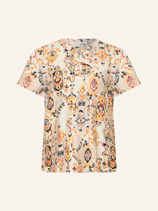 Obrázek produktu Betty&Co Košilová Halenka režná / oranžová / černá Betty & Co