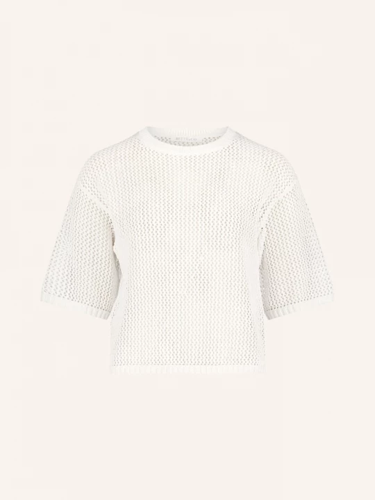 Obrázek produktu Betty&Co Pletené Tričko krémová Betty & Co