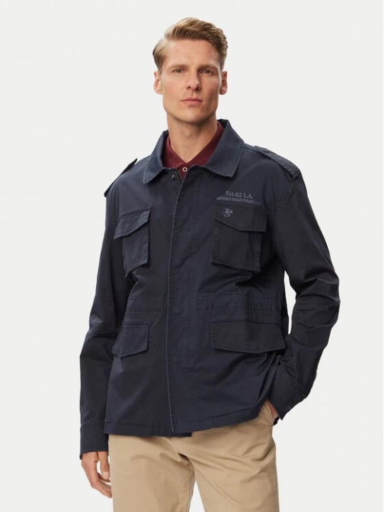 Obrázek produktu Beverly Hills Polo Club Bunda pro přechodné období P-SS26M-JK0197-0298 Tmavomodrá Regular Fit