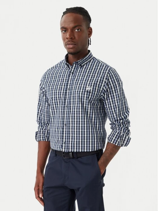Obrázek produktu Beverly Hills Polo Club Košile P-SS26M-BRASS Tmavomodrá Regular Fit