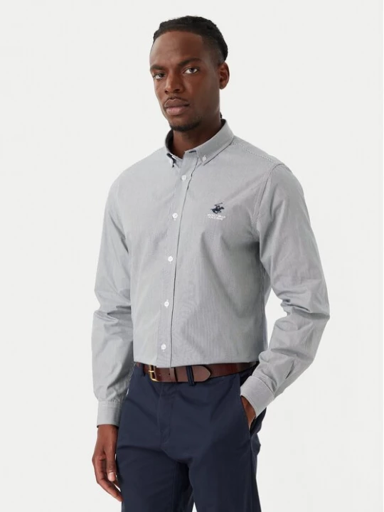 Obrázek produktu Beverly Hills Polo Club Košile P-SS26M-BRASS Tmavomodrá Regular Fit