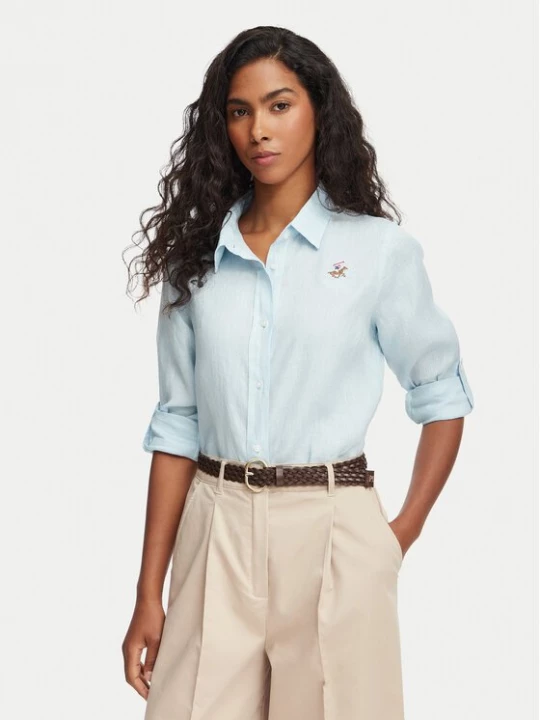 Obrázek produktu Beverly Hills Polo Club Košile P-SS26W-SH0004 Světle modrá Regular Fit