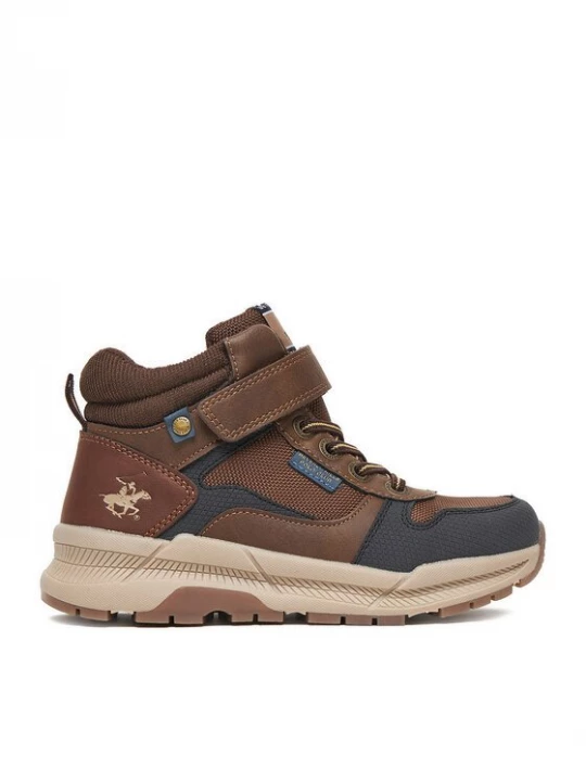 Obrázek produktu Beverly Hills Polo Club Kotníková obuv EO-BHPC-371-005 Hnědá