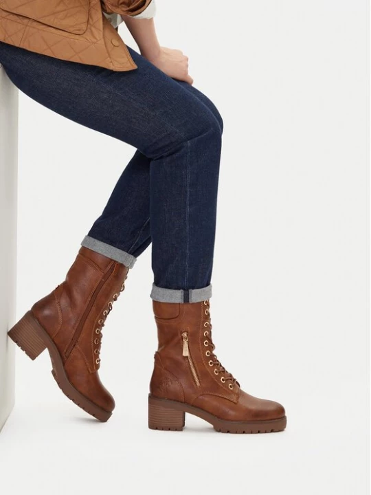 Obrázek produktu Beverly Hills Polo Club Kotníková obuv EO-WS0680-01 Hnědá