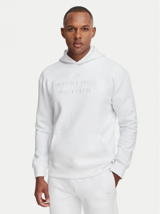Obrázek produktu Beverly Hills Polo Club Mikina M6340T Bílá Regular Fit