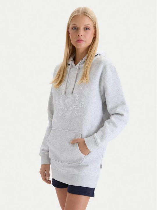 Obrázek produktu Beverly Hills Polo Club Mikina W126-BHLSS-1038-40M Šedá Regular Fit