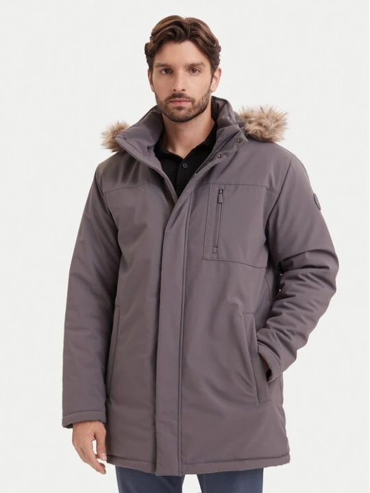 Obrázek produktu Beverly Hills Polo Club Parka 62KUMP1301 Tmavě šedá Regular Fit