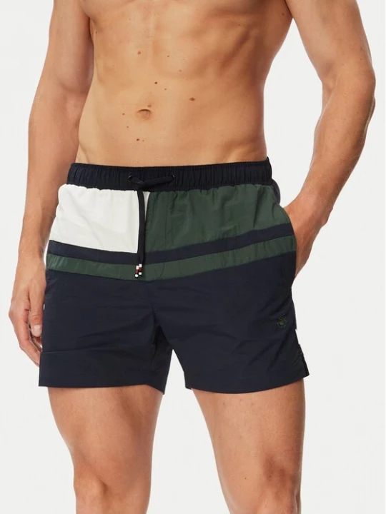Obrázek produktu Beverly Hills Polo Club Plavecké šortky P-SS26M-SUNNY-0298 Tmavomodrá Regular Fit