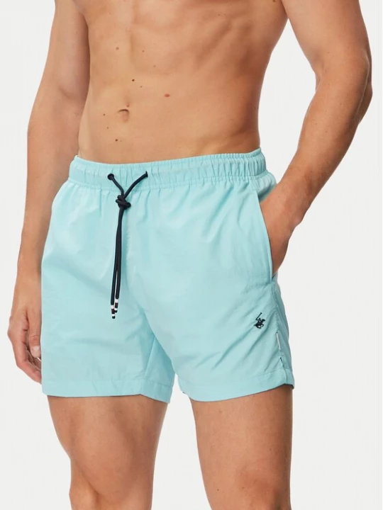 Obrázek produktu Beverly Hills Polo Club Plavecké šortky P-SS26M-UNION Tyrkysová Regular Fit