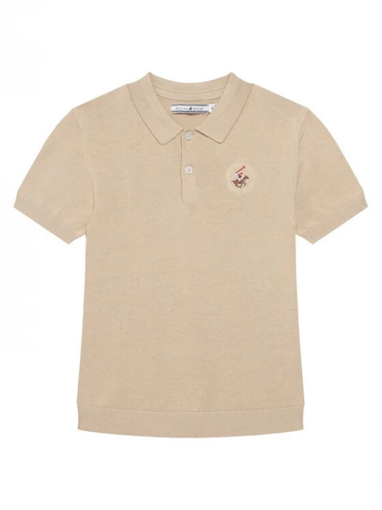 Obrázek produktu Beverly Hills Polo Club Polokošile 76B5W0031 Béžová Regular Fit