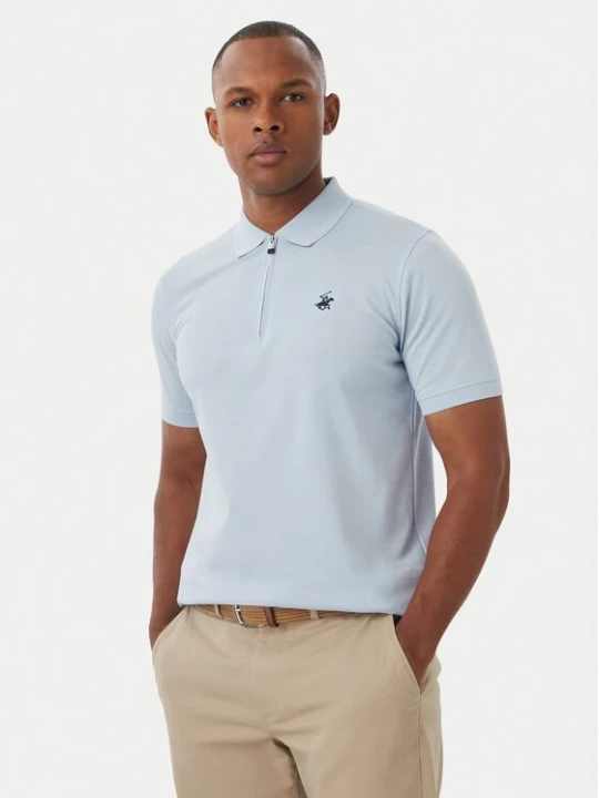 Obrázek produktu Beverly Hills Polo Club Polokošile M2734 Světle modrá Regular Fit
