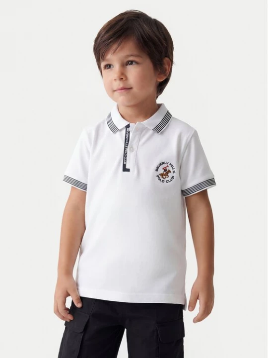 Obrázek produktu Beverly Hills Polo Club Polokošile P-SS26B-P424108 Bílá Regular Fit