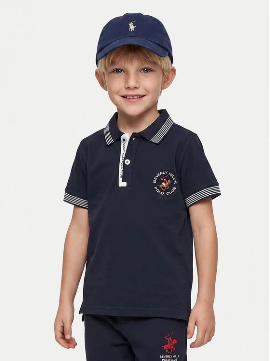 Obrázek produktu Beverly Hills Polo Club Polokošile P-SS26B-P424108 Tmavomodrá Regular Fit