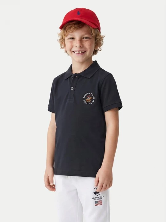 Obrázek produktu Beverly Hills Polo Club Polokošile P-SS26B-P42560 Tmavomodrá Regular Fit