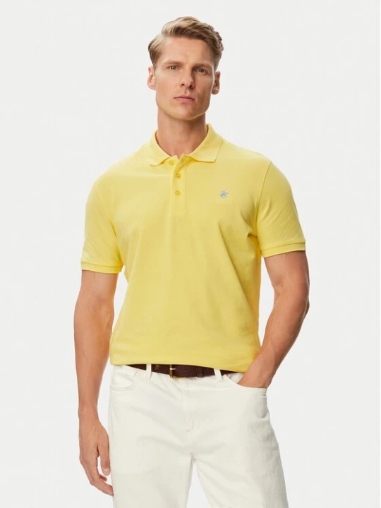 Obrázek produktu Beverly Hills Polo Club Polokošile P-SS26M-P42560_BBU Žlutá Regular Fit