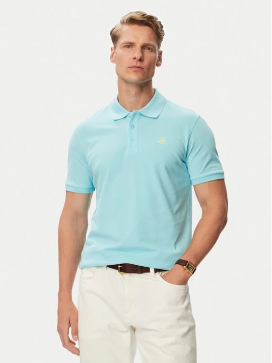 Obrázek produktu Beverly Hills Polo Club Polokošile P-SS26M-P42560 Tyrkysová Regular Fit