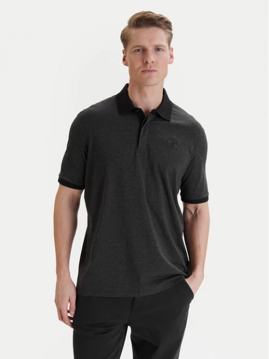 Obrázek produktu Beverly Hills Polo Club Polokošile W126-BHMPO-1028-48M Černá Regular Fit