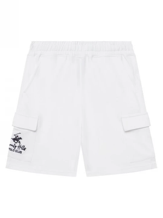 Obrázek produktu Beverly Hills Polo Club Šortky z materiálu 76B6SF0028T Bílá Regular Fit